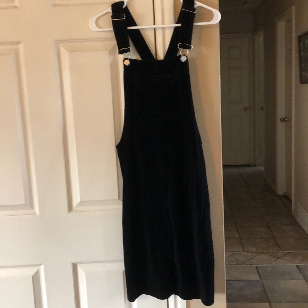 Black corduroy jumper